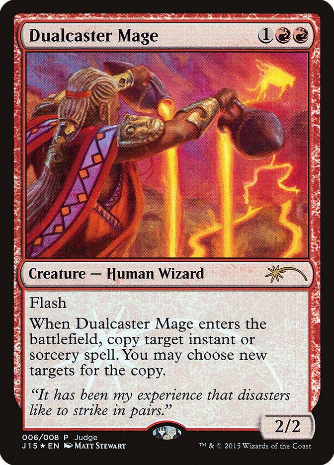Dualcaster Mage [Judge Gift Cards 2015] - Trinity Hobby