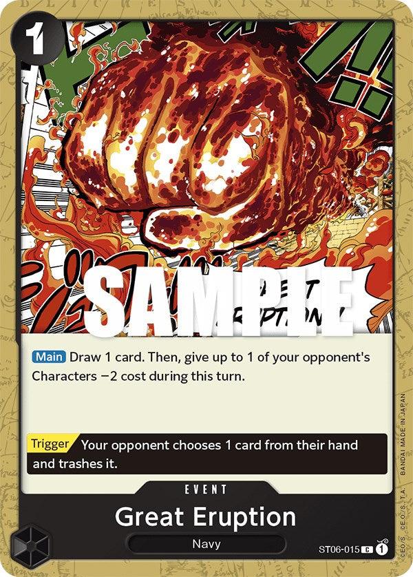 Great Eruption [Starter Deck: Absolute Justice] - Trinity Hobby