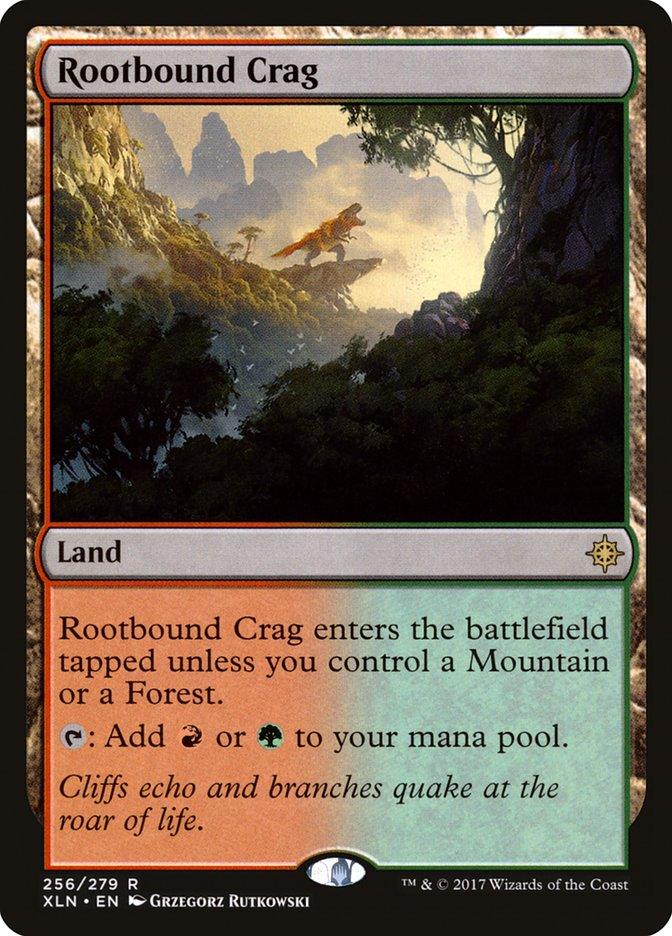 Rootbound Crag [Ixalan] - Trinity Hobby