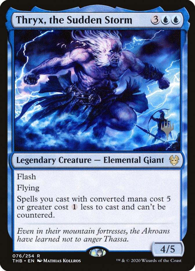 Thryx, the Sudden Storm (Promo Pack) [Theros Beyond Death Promos] - Trinity Hobby