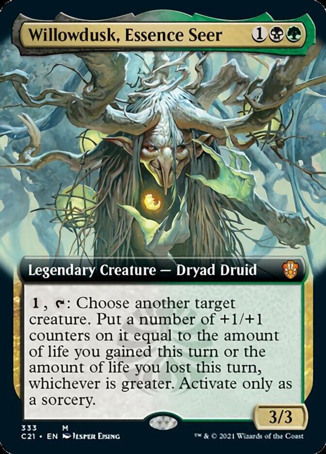 Willowdusk, Essence Seer (Extended Art) [Commander 2021] - Trinity Hobby
