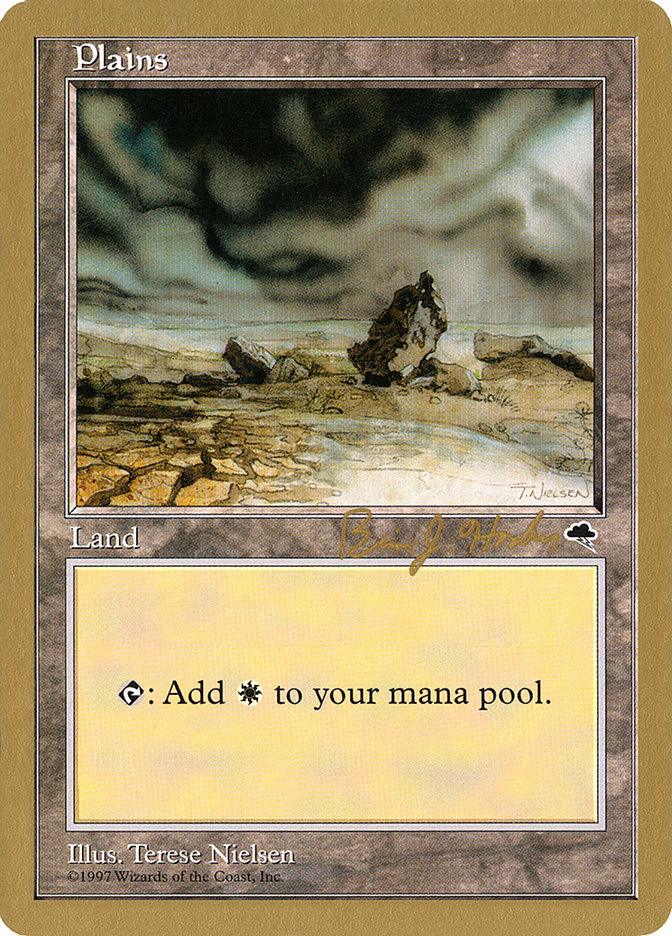 Plains (bh331) (Brian Hacker) [World Championship Decks 1998] - Trinity Hobby