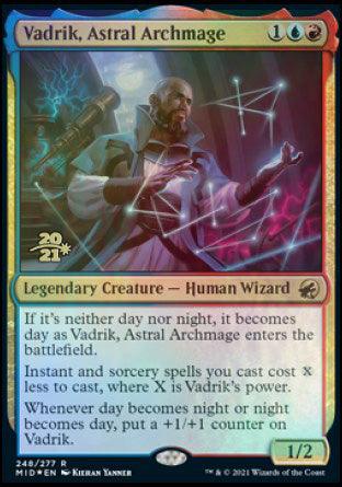 Vadrik, Astral Archmage [Innistrad: Midnight Hunt Prerelease Promos] - Trinity Hobby