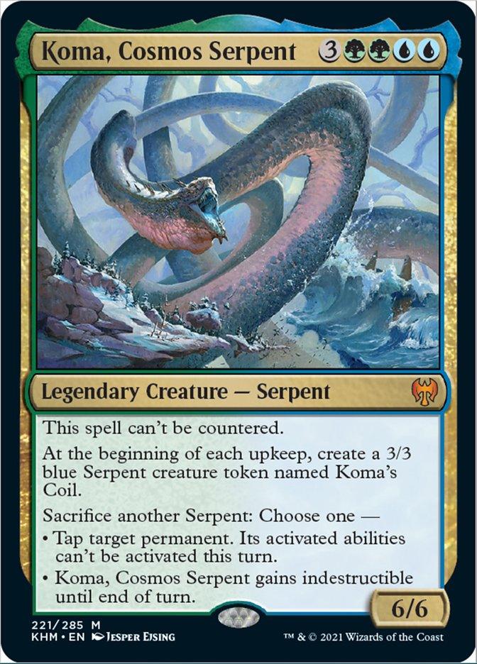 Koma, Cosmos Serpent [Kaldheim] - Trinity Hobby