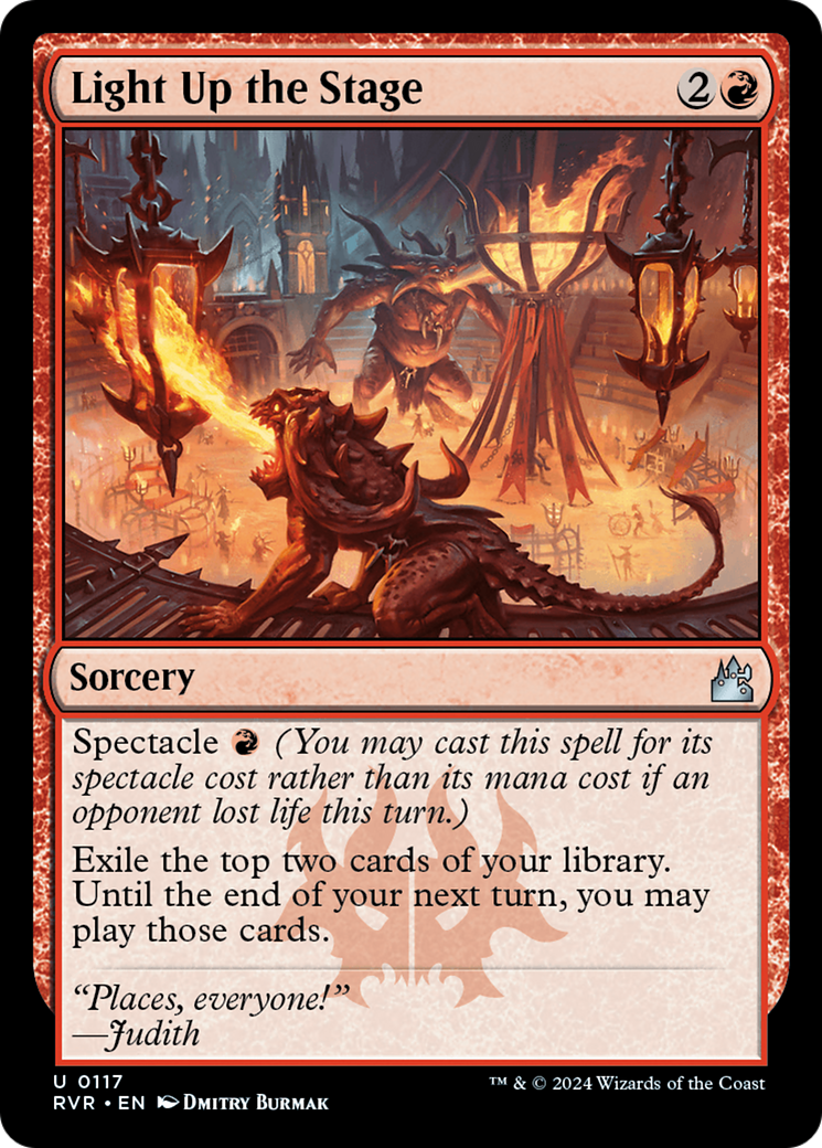 Light Up the Stage [Ravnica Remastered] - Trinity Hobby