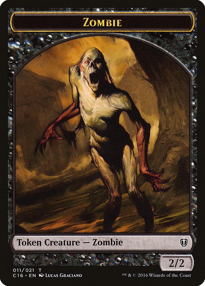 Goblin // Zombie Double-Sided Token [Commander 2016 Tokens] - Trinity Hobby