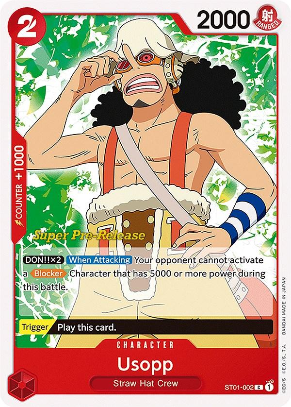 Usopp [Super Pre-Release Starter Deck: Straw Hat Crew] - Trinity Hobby