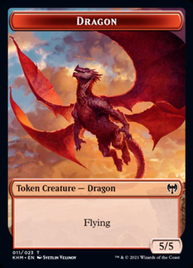 Dragon Token [Kaldheim Tokens] - Trinity Hobby