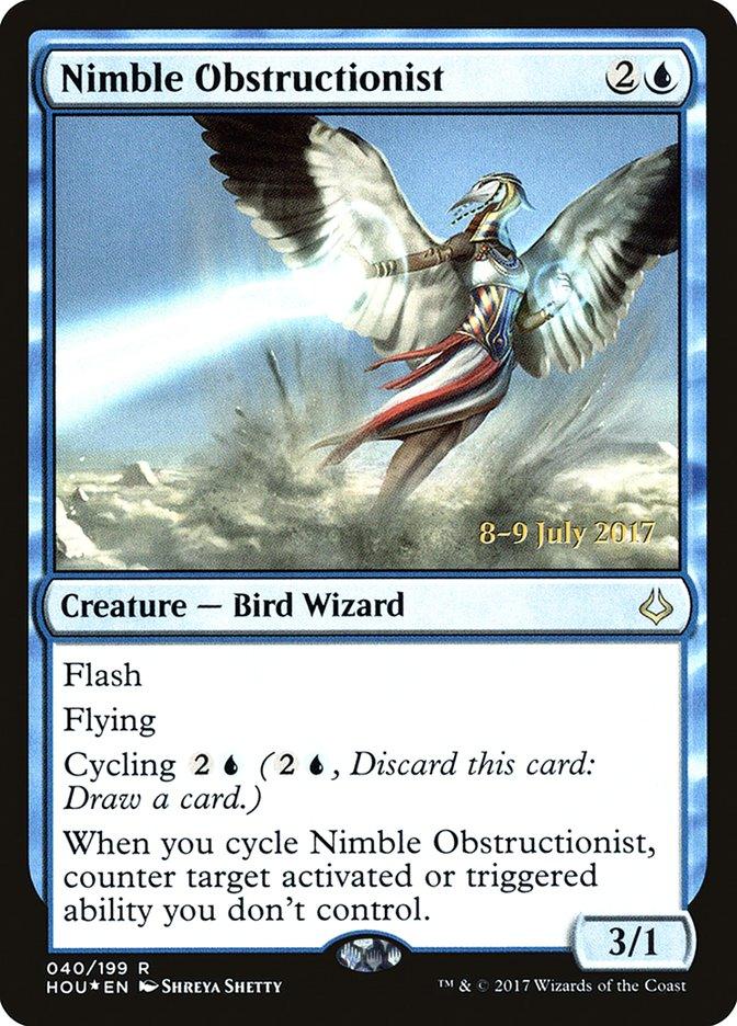 Nimble Obstructionist [Hour of Devastation Prerelease Promos] - Trinity Hobby