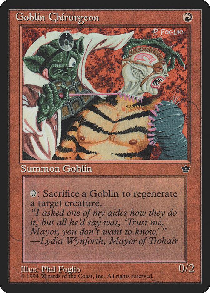 Goblin Chirurgeon (Phil Foglio) [Fallen Empires] - Trinity Hobby