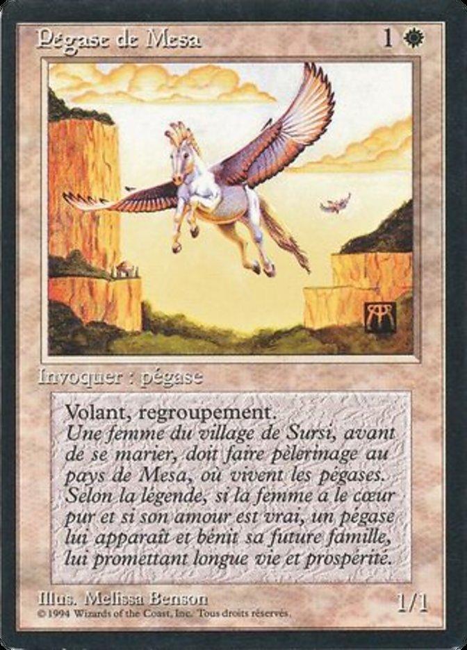 Mesa Pegasus [Foreign Black Border] - Trinity Hobby