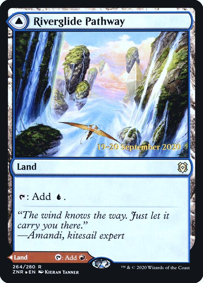 Riverglide Pathway // Lavaglide Pathway [Zendikar Rising Prerelease Promos] - Trinity Hobby
