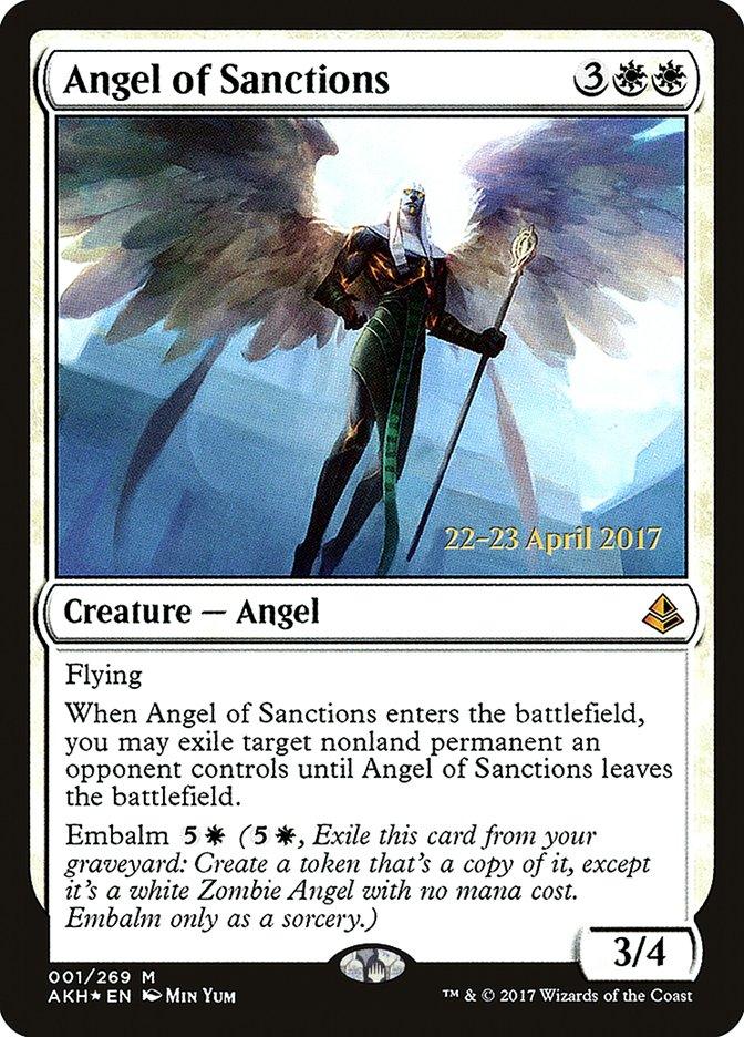 Angel of Sanctions [Amonkhet Prerelease Promos] - Trinity Hobby