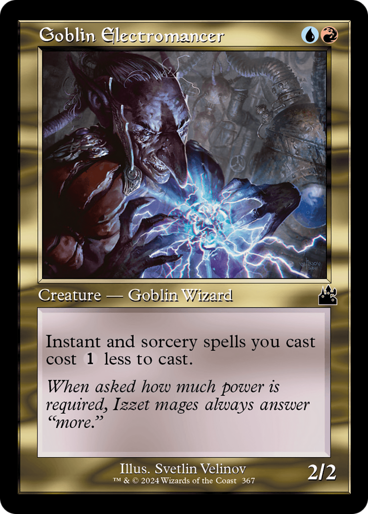 Goblin Electromancer (Retro Frame) [Ravnica Remastered] - Trinity Hobby