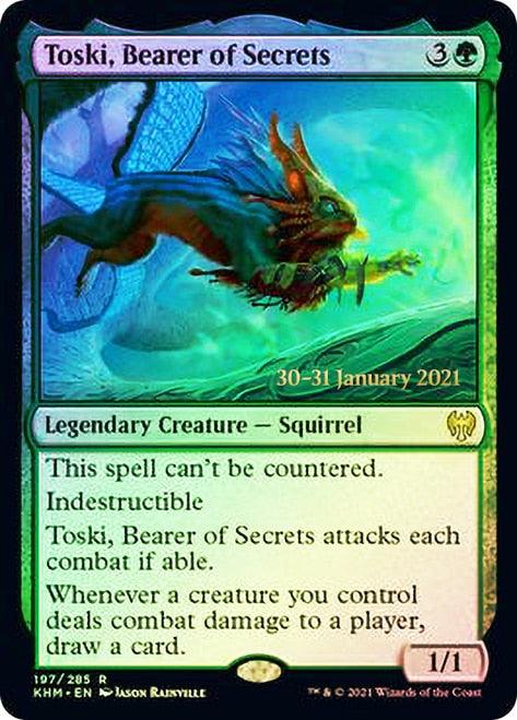 Toski, Bearer of Secrets [Kaldheim Prerelease Promos] - Trinity Hobby