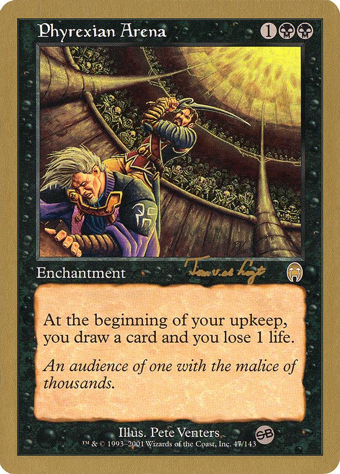 Phyrexian Arena (Tom van de Logt) (SB) [World Championship Decks 2001] - Trinity Hobby