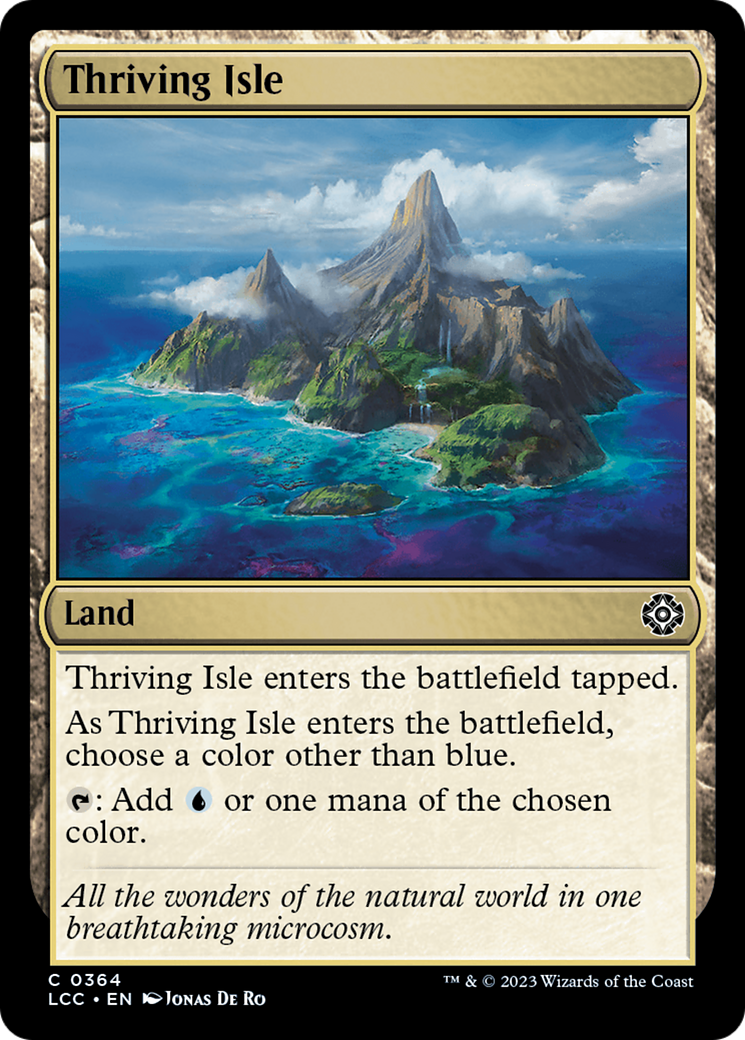 Thriving Isle [The Lost Caverns of Ixalan Commander] - Trinity Hobby