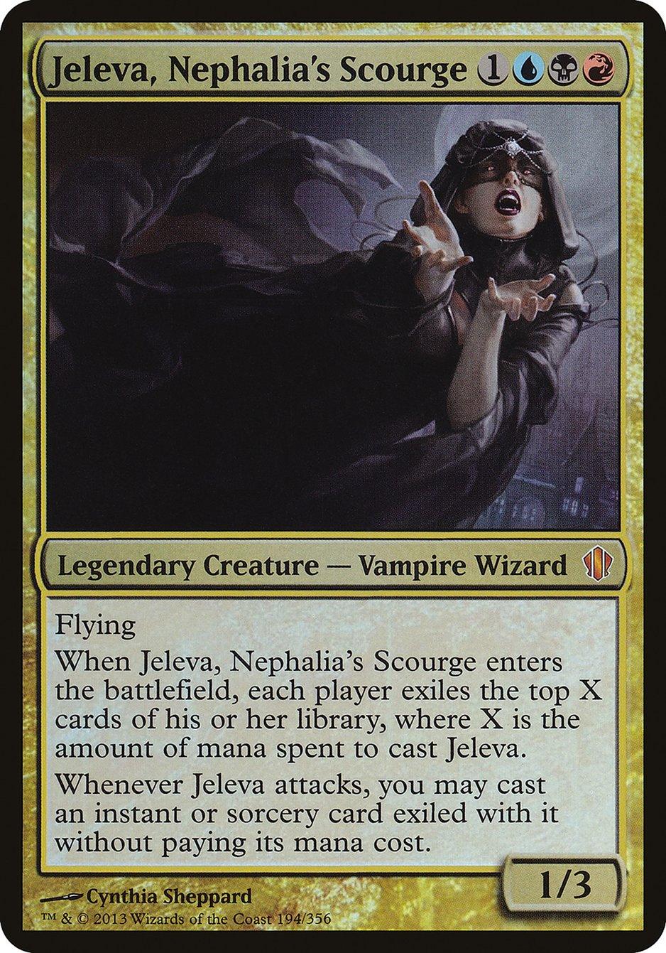 Jeleva, Nephalia's Scourge (Oversized) [Commander 2013 Oversized] - Trinity Hobby