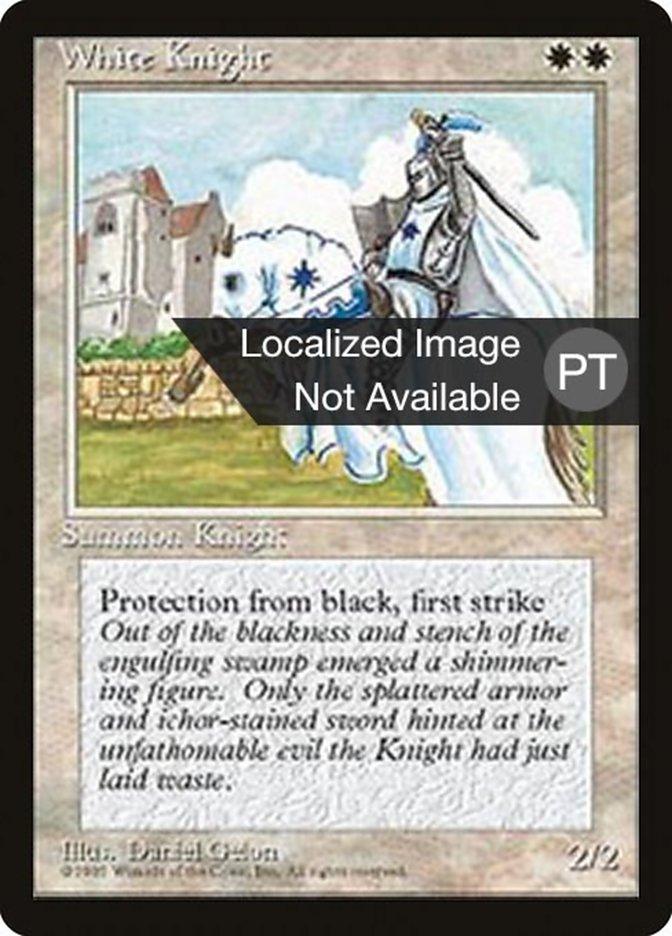 White Knight [Fourth Edition (Foreign Black Border)] - Trinity Hobby