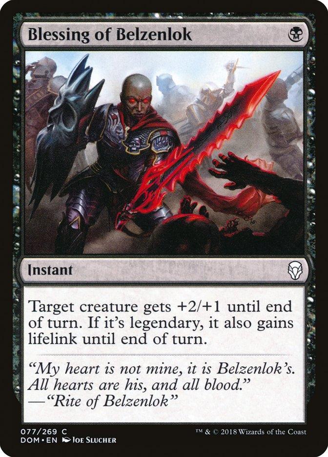 Blessing of Belzenlok [Dominaria] - Trinity Hobby