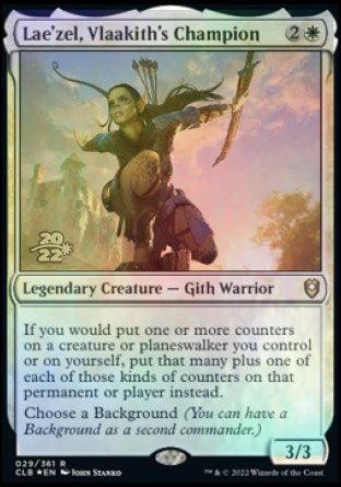 Lae'zel, Vlaakith's Champion [Commander Legends: Battle for Baldur's Gate Prerelease Promos] - Trinity Hobby