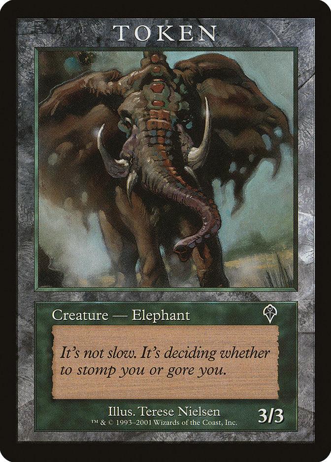 Elephant Token [Magic Player Rewards 2001] - Trinity Hobby