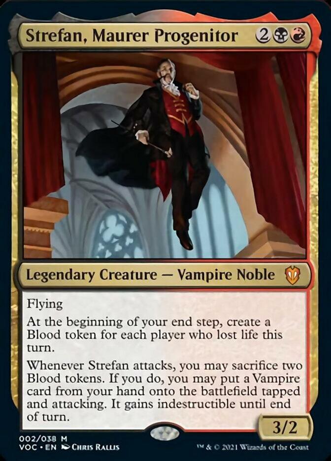 Strefan, Maurer Progenitor [Innistrad: Crimson Vow Commander] - Trinity Hobby