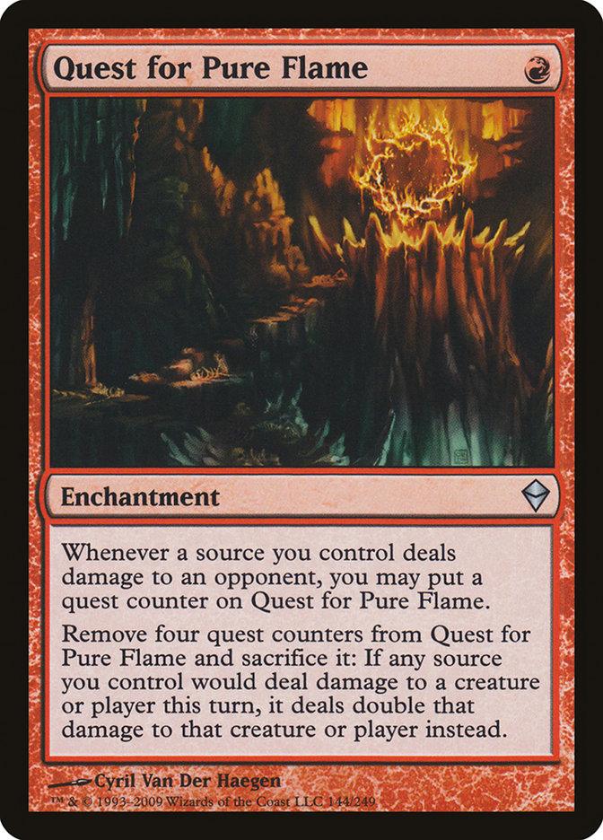 Quest for Pure Flame [Zendikar] - Trinity Hobby