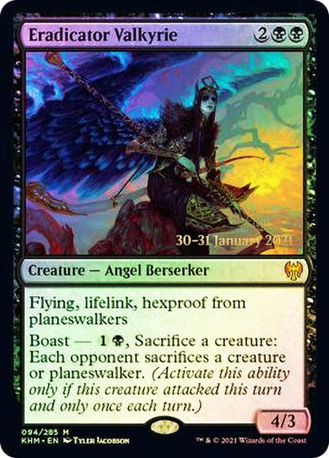 Eradicator Valkyrie [Kaldheim Prerelease Promos] - Trinity Hobby