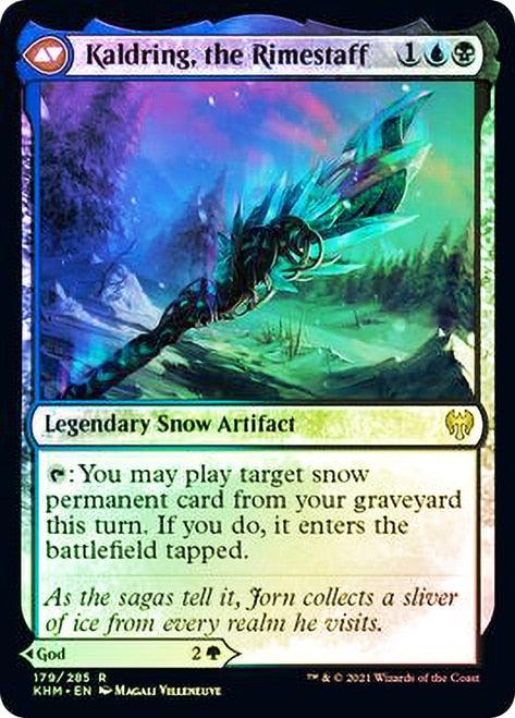 Jorn, God of Winter // Kaldring, the Rimestaff [Kaldheim Prerelease Promos] - Trinity Hobby