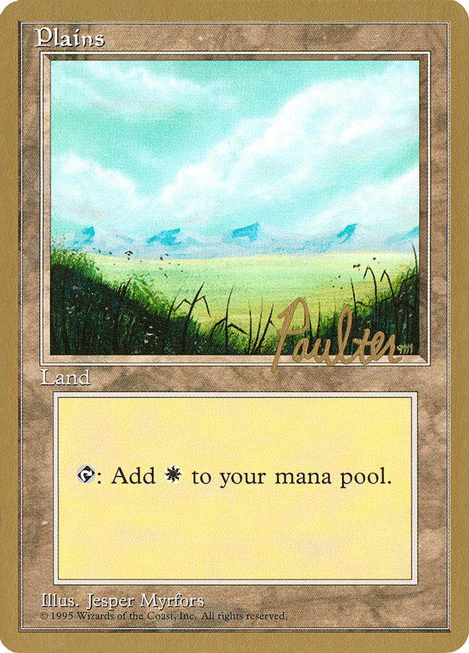 Plains (pp366) (Preston Poulter) [Pro Tour Collector Set] - Trinity Hobby