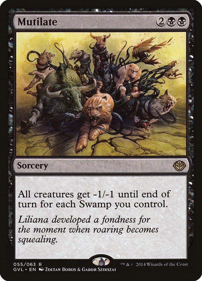Mutilate (Garruk vs. Liliana) [Duel Decks Anthology] - Trinity Hobby