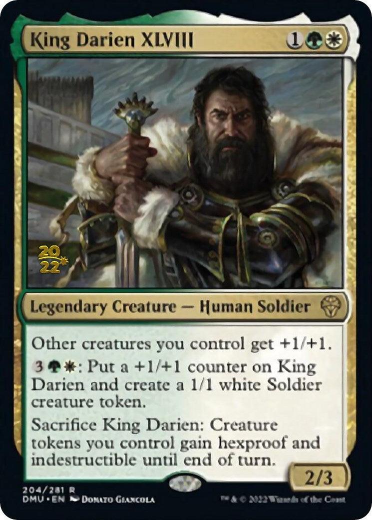 King Darien XLVIII [Dominaria United Prerelease Promos] - Trinity Hobby