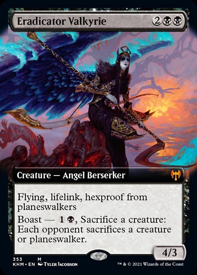 Eradicator Valkyrie (Extended Art) [Kaldheim] - Trinity Hobby