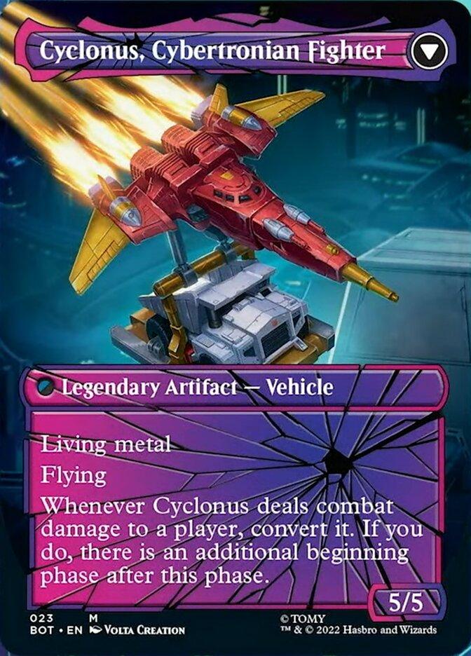 Cyclonus, the Saboteur // Cyclonus, Cybertronian Fighter (Shattered Glass) [Transformers] - Trinity Hobby