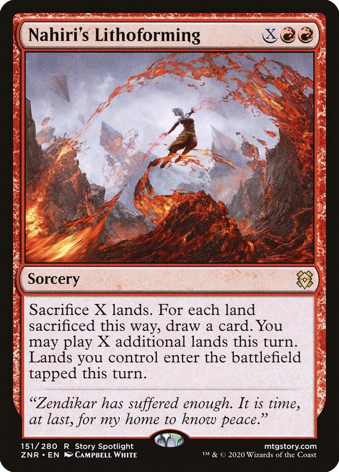 Nahiri's Lithoforming [Zendikar Rising] - Trinity Hobby