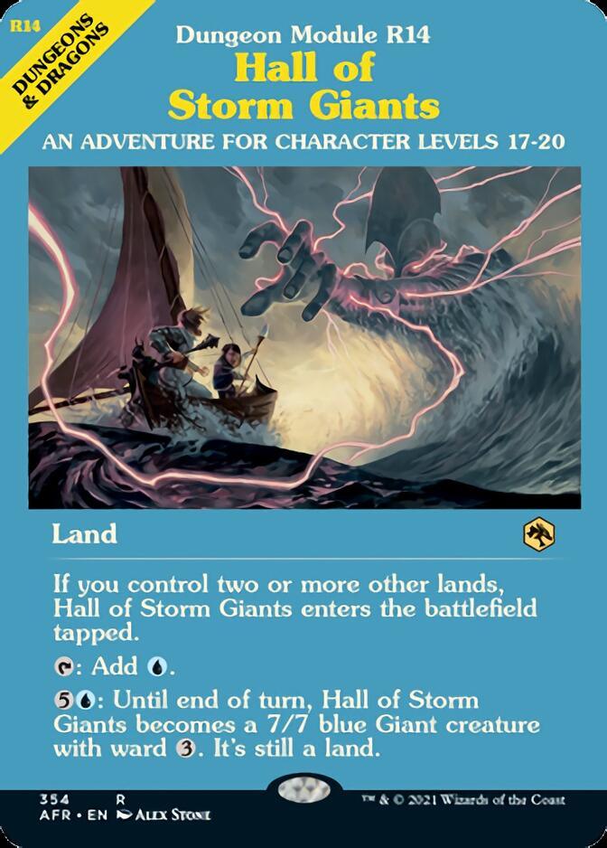 Hall of Storm Giants (Dungeon Module) [Dungeons & Dragons: Adventures in the Forgotten Realms] - Trinity Hobby