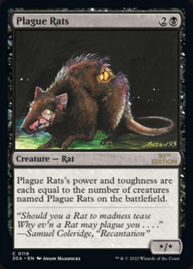 Plague Rats [30th Anniversary Edition] - Trinity Hobby