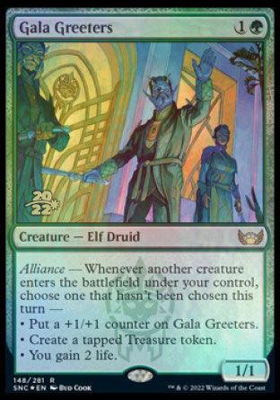 Gala Greeters [Streets of New Capenna Prerelease Promos] - Trinity Hobby