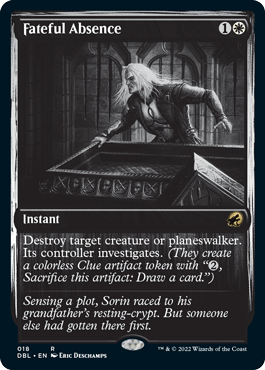 Fateful Absence [Innistrad: Double Feature] - Trinity Hobby