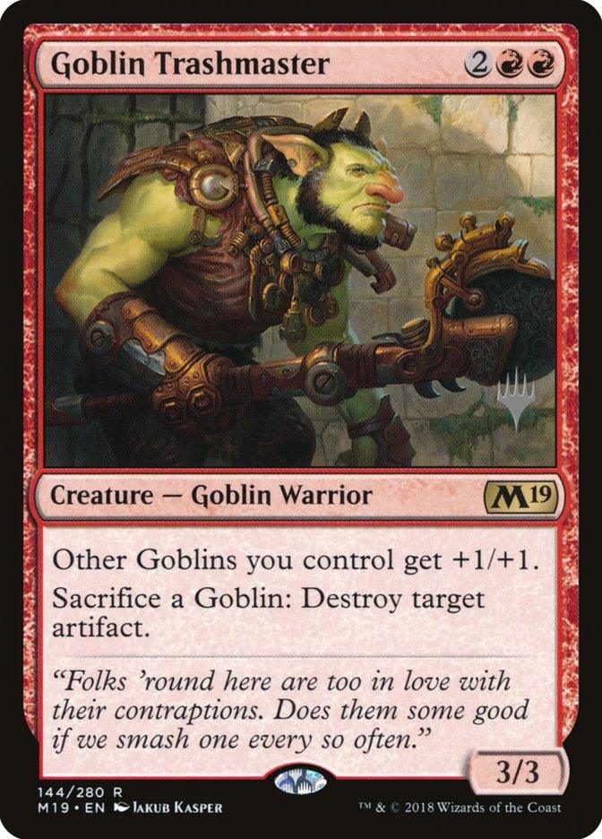 Goblin Trashmaster (Promo Pack) [Core Set 2019 Promos] - Trinity Hobby