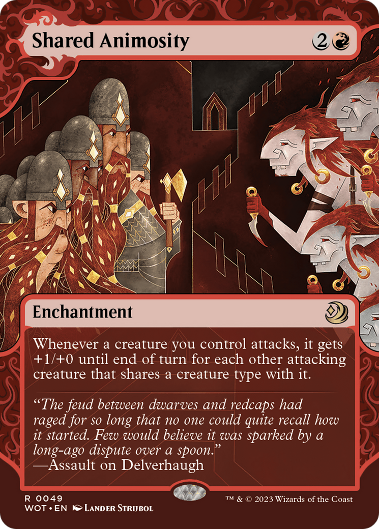 Shared Animosity [Wilds of Eldraine: Enchanting Tales] - Trinity Hobby