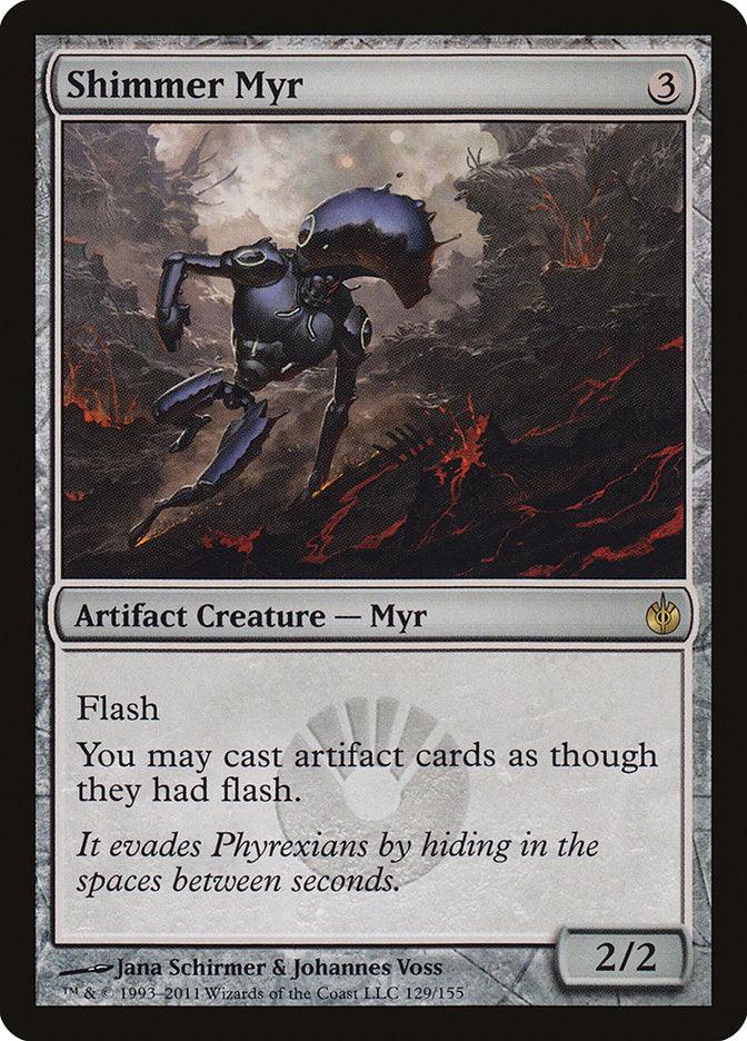 Shimmer Myr [Mirrodin Besieged] - Trinity Hobby