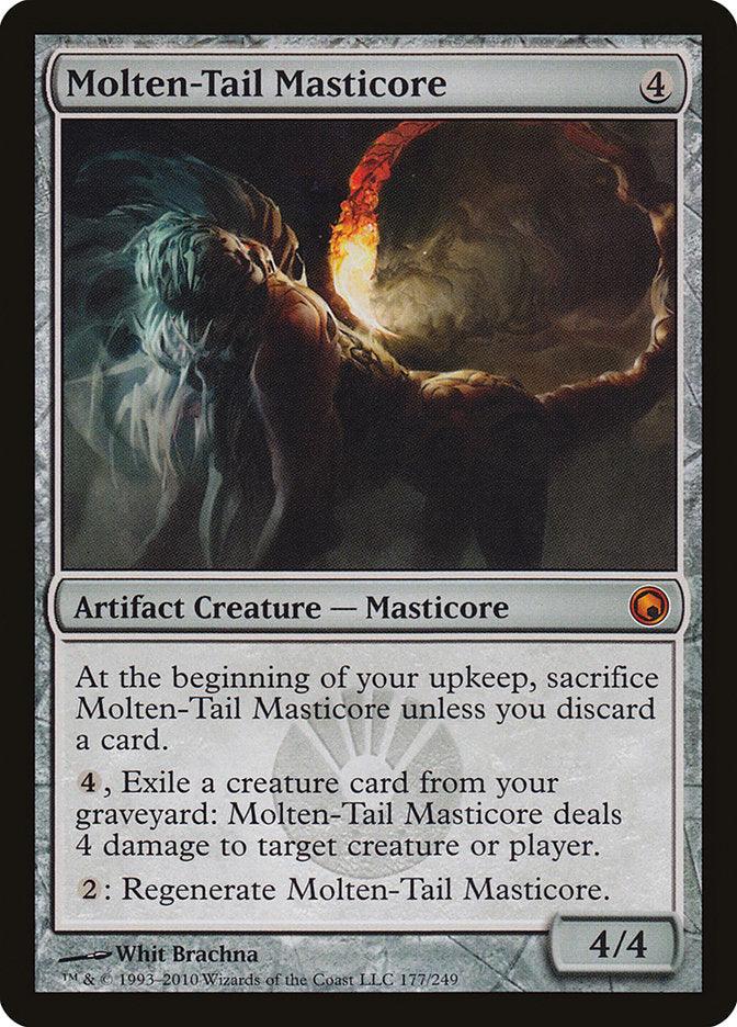 Molten-Tail Masticore [Scars of Mirrodin] - Trinity Hobby