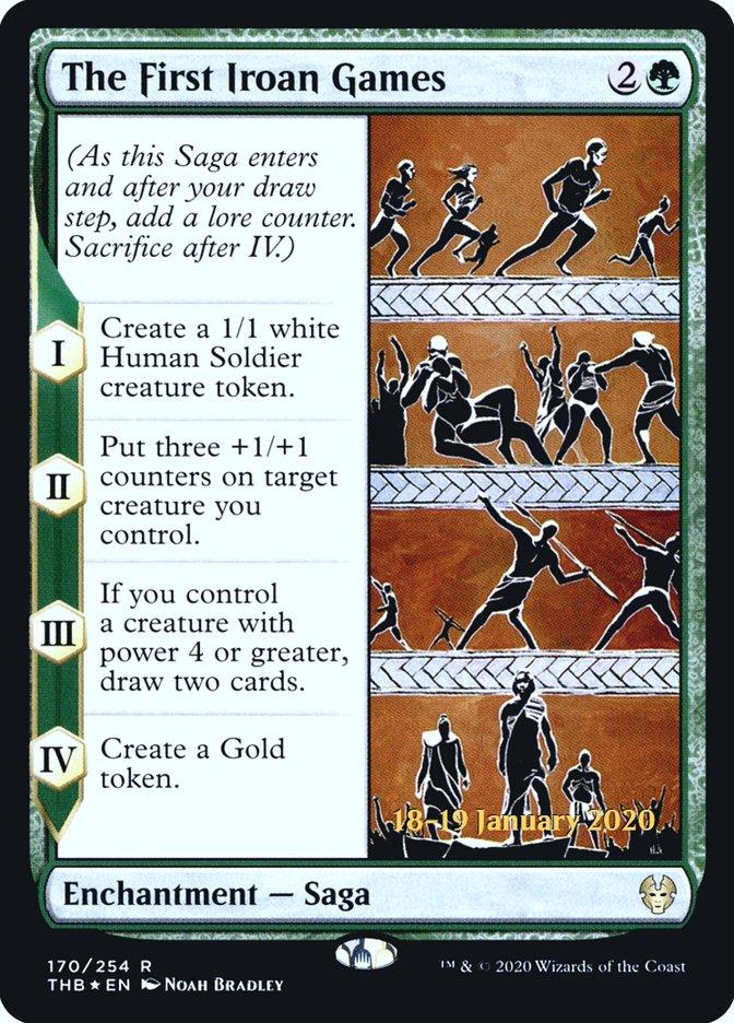 The First Iroan Games [Theros Beyond Death Prerelease Promos] - Trinity Hobby