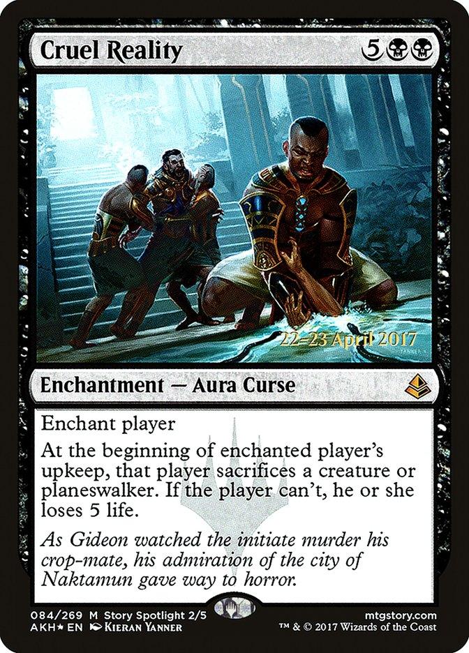 Cruel Reality [Amonkhet Prerelease Promos] - Trinity Hobby