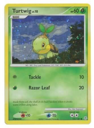 Turtwig (103/130) (Cosmos Holofoil) [Diamond & Pearl: Base Set] - Trinity Hobby