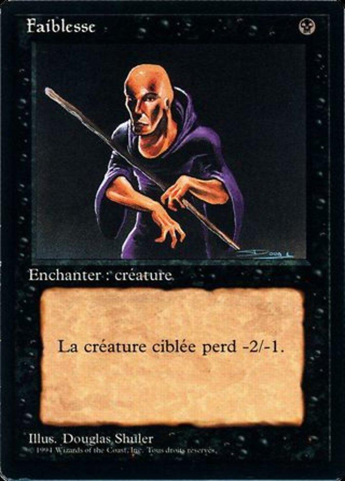 Weakness [Foreign Black Border] - Trinity Hobby
