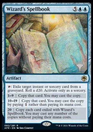 Wizard's Spellbook (Promo Pack) [Dungeons & Dragons: Adventures in the Forgotten Realms Promos] - Trinity Hobby