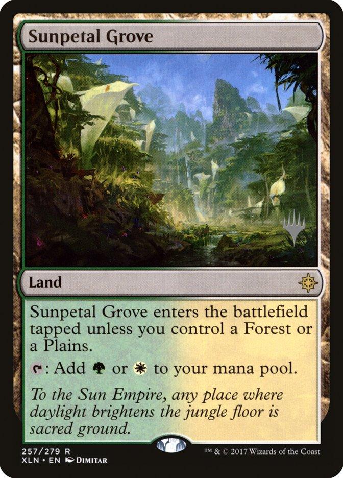 Sunpetal Grove (Promo Pack) [Ixalan Promos] - Trinity Hobby